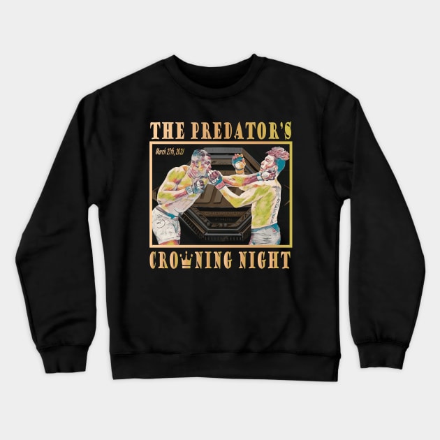 The Predators Crowning Night Crewneck Sweatshirt by FightIsRight